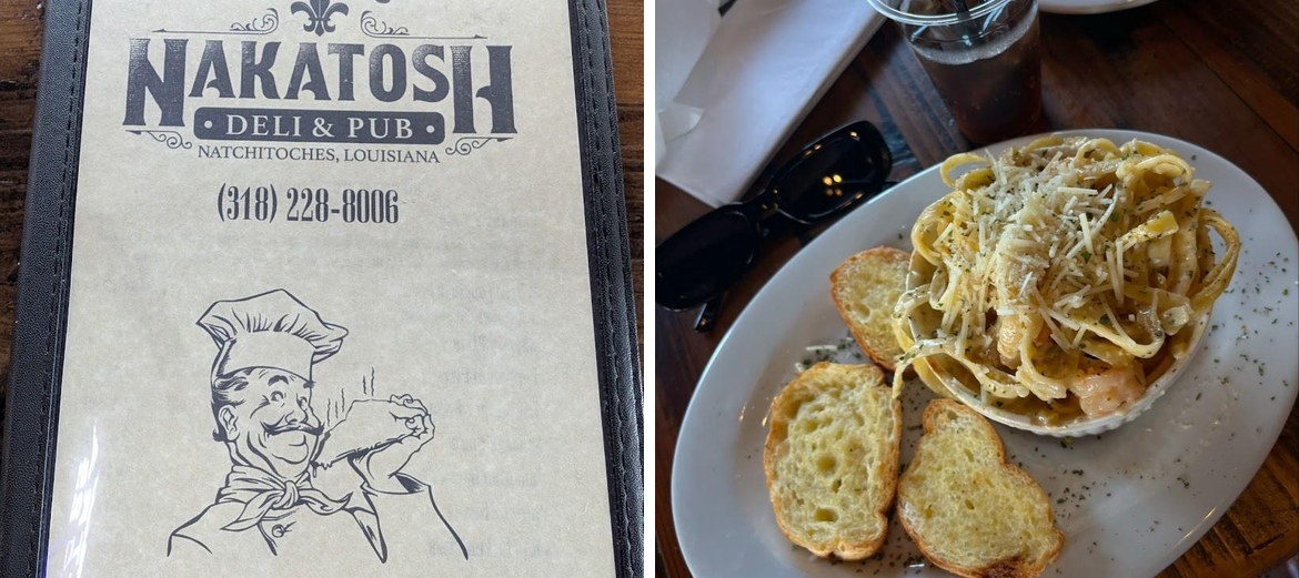 Mayeaux's Nakatosh Deli & Pub Menu