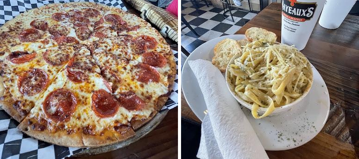 Mayeaux's Nakatosh Deli & Pub Menu