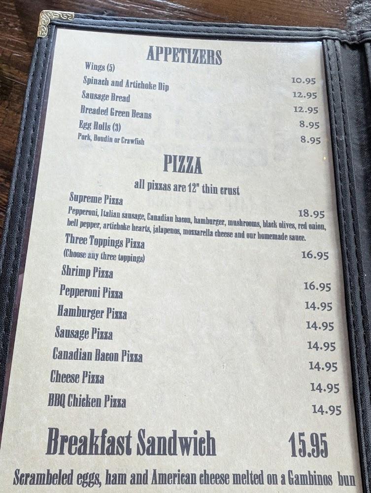 Mayeaux's Nakatosh Deli & Pub Menu image 1